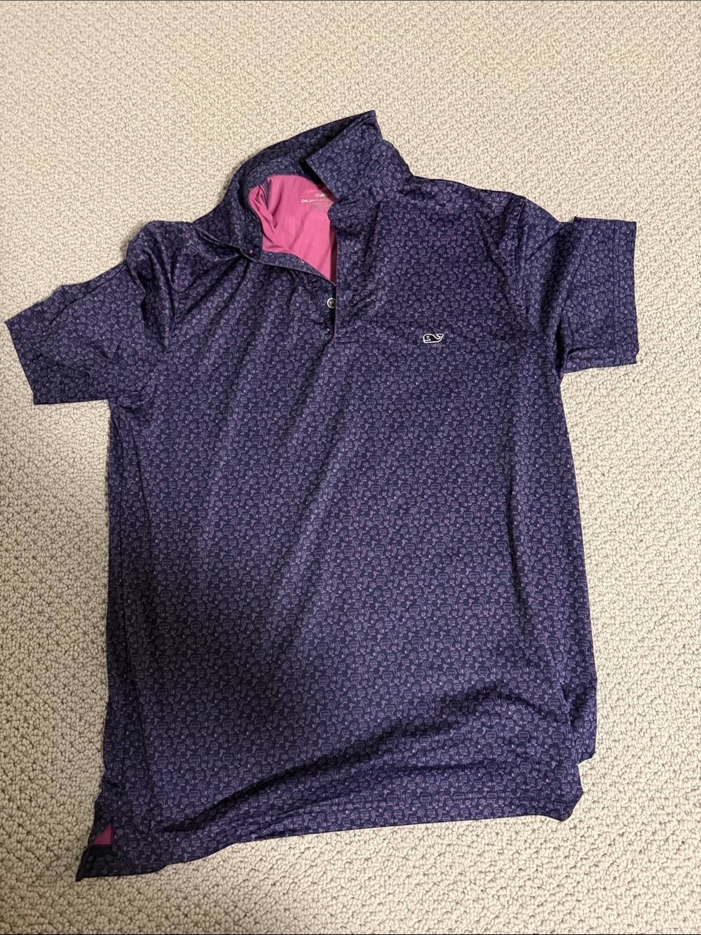Vineyard Vines Men’s Purple “On the go Sankaty”